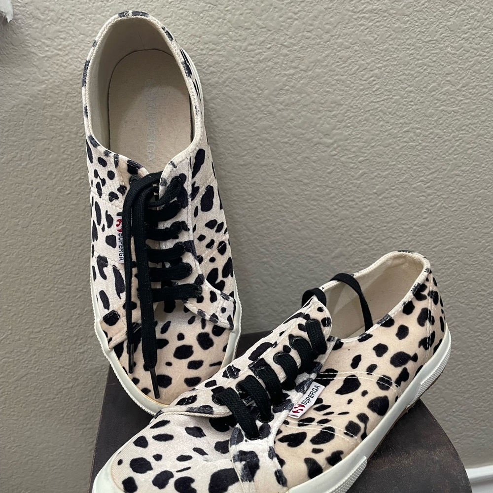 Superga Women's Leopard Print Sneakers